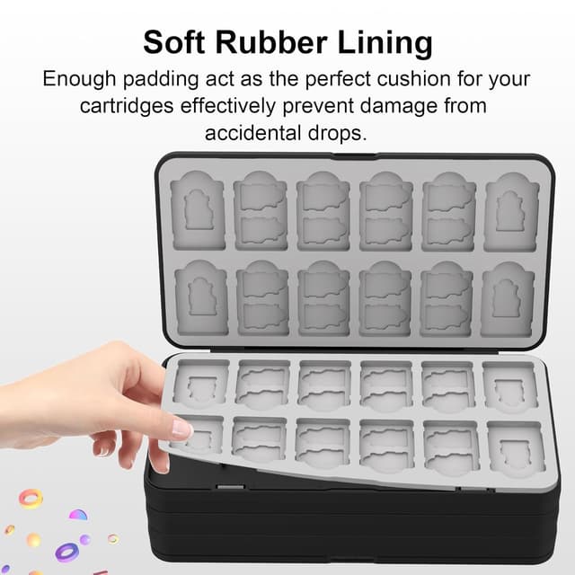 Thumbnail 6 de iPLYGAM Switch Game Case Holder with 96 Cartridge Slots and 160 Micro SD Storage