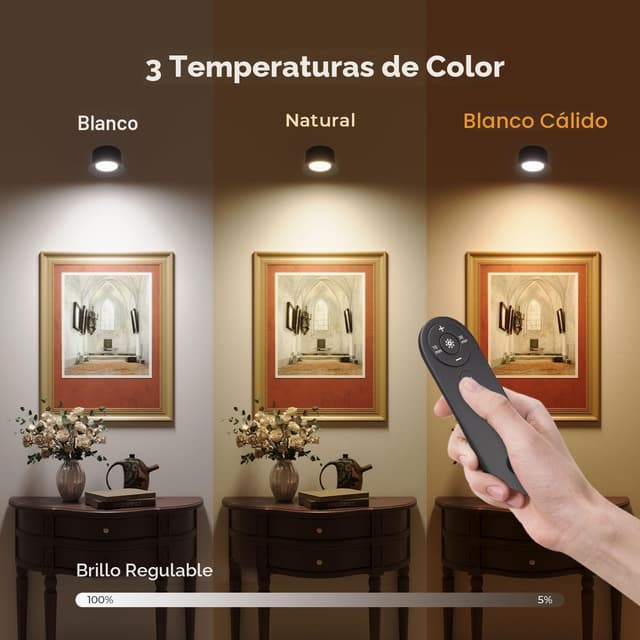 Detalle 1 de Aplique de Pared Interior LED 3200mAh