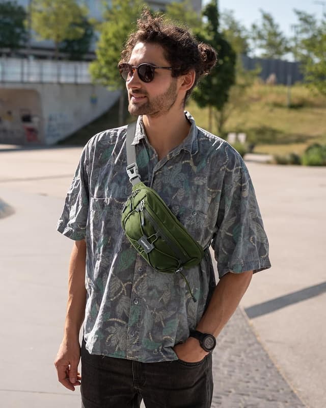 Detalle de Waterfly bum bag 1.5L RFID anti theft