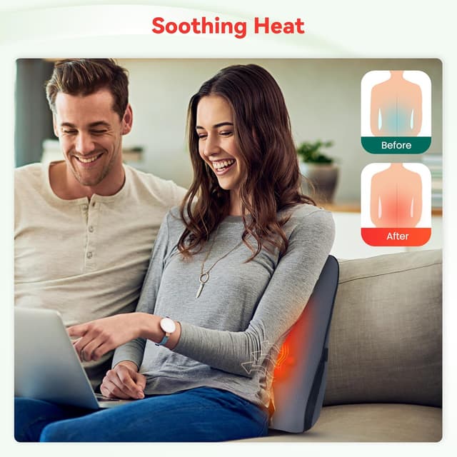 Thumbnail 3 de Snailax Coussin lombaire ergonomique 3 intensités