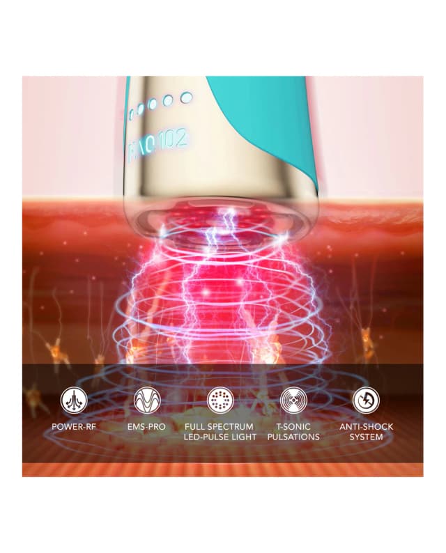 Thumbnail 4 de FAQ™ 102 Dispositivo rejuvenecimiento facial LED 8 colores