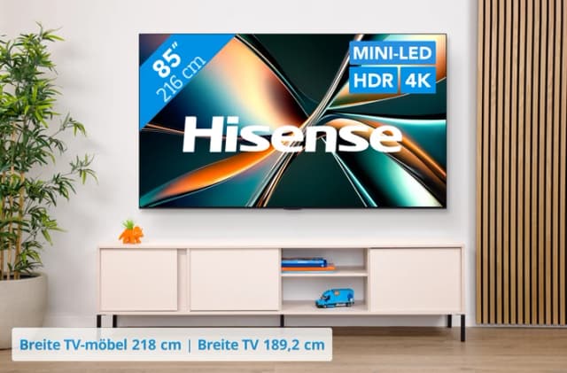 Thumbnail 15 de Hisense U7Q 85 Zoll