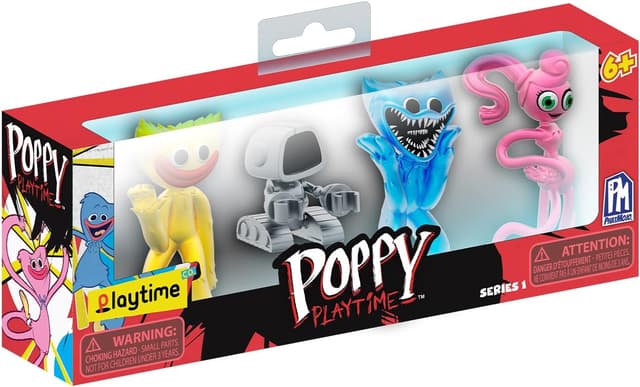 Detalle de Rocco Giocattoli 4 minifiguras Poppy Playtime