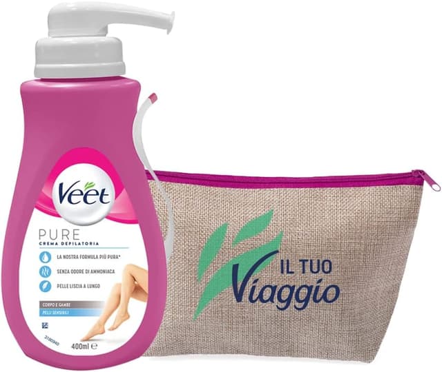 Imagen de Veet Pure crema depilatoria 400 ml en OfertitasTOP