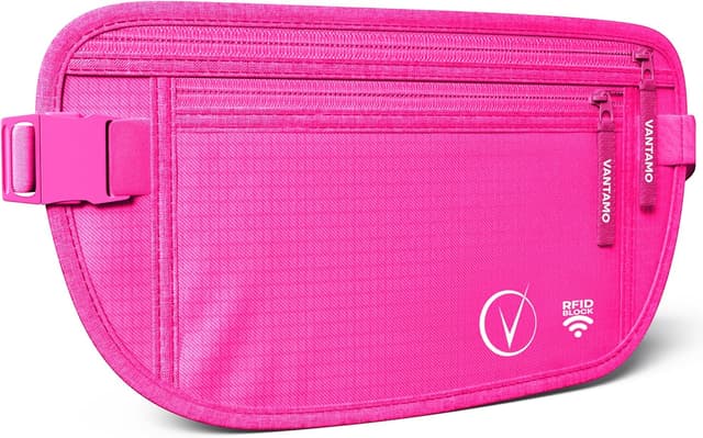 Detalle de Cintura viaggi nascosta RFID portafoglio