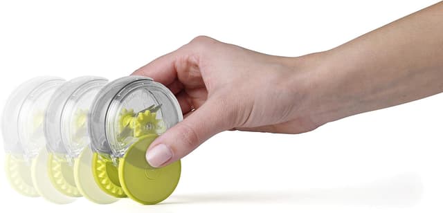 Thumbnail 3 de Chef'n Picadora Manual Verde para Ajos y Hierbas 🧄