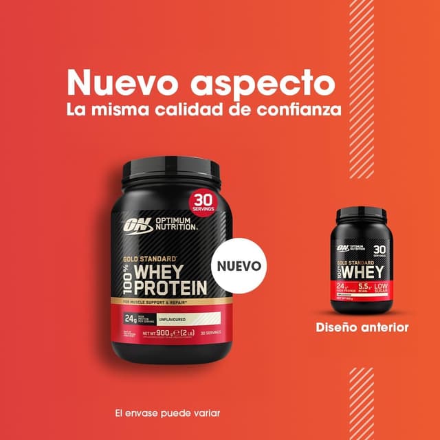 Detalle 2 de Optimum Nutrition Gold Standard Whey proteína