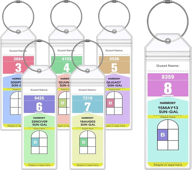 Imagen de Lammcou Étiquettes de bagage XXL 19 x 11 cm en OfertitasTOP