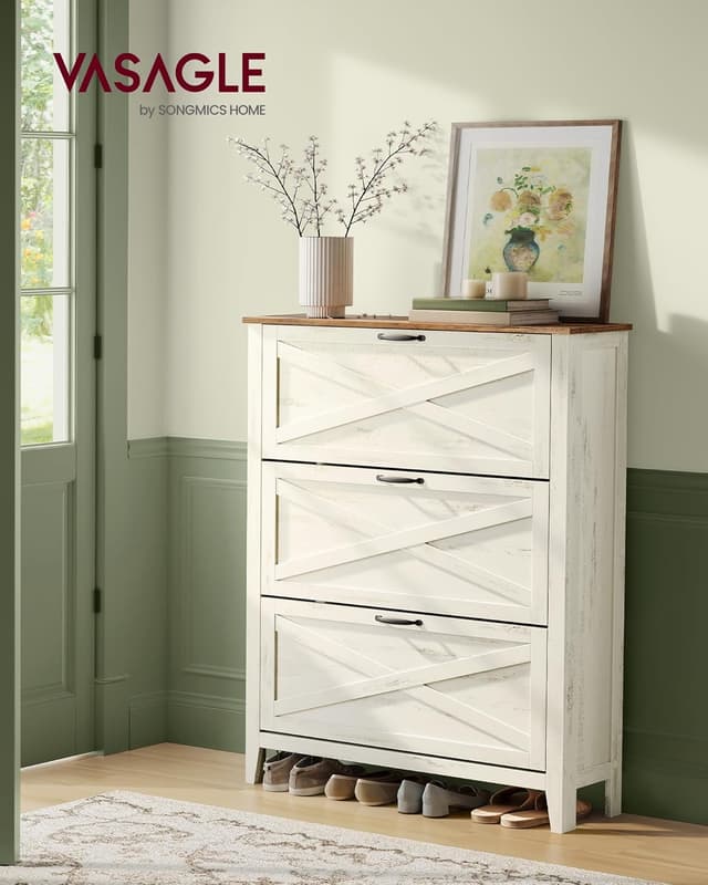 Thumbnail 1 de Meuble à chaussures VASAGLE LIRY 3 abattants, 18 à 24 paires