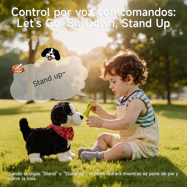 Detalle 1 de eJog Pup Perro Juguete Interactivo 3+