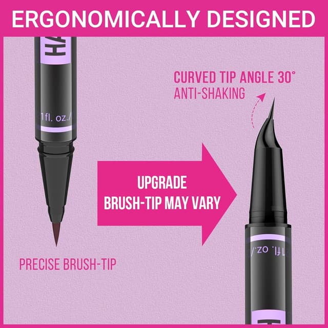 Detalle de iMethod Microblading Augenbrauenstift – Dual-Ended Eyebrow Pencil mit 4-Micro-Gabelspitzen und Pinselspitze