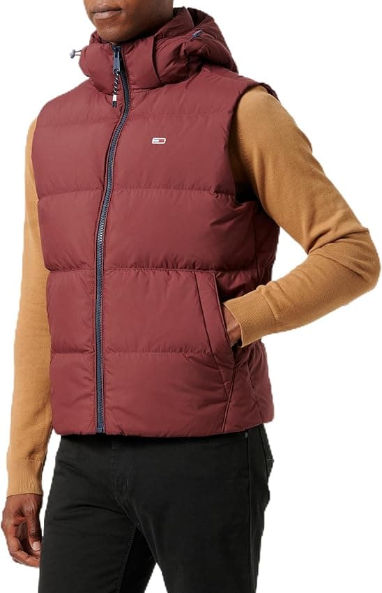 Detalle de Tommy Jeans Chaleco Hombre Essential Down Vest 🔥 S