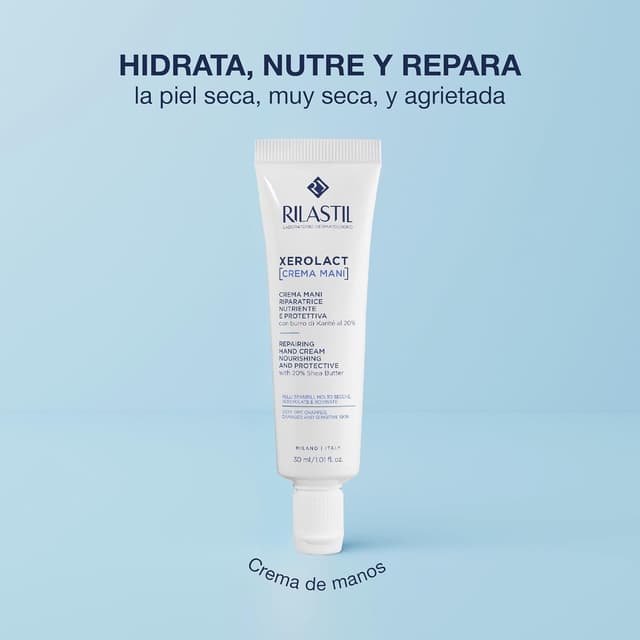 Detalle 2 de Rilastil Xerolact Handcreme für trockene Hände