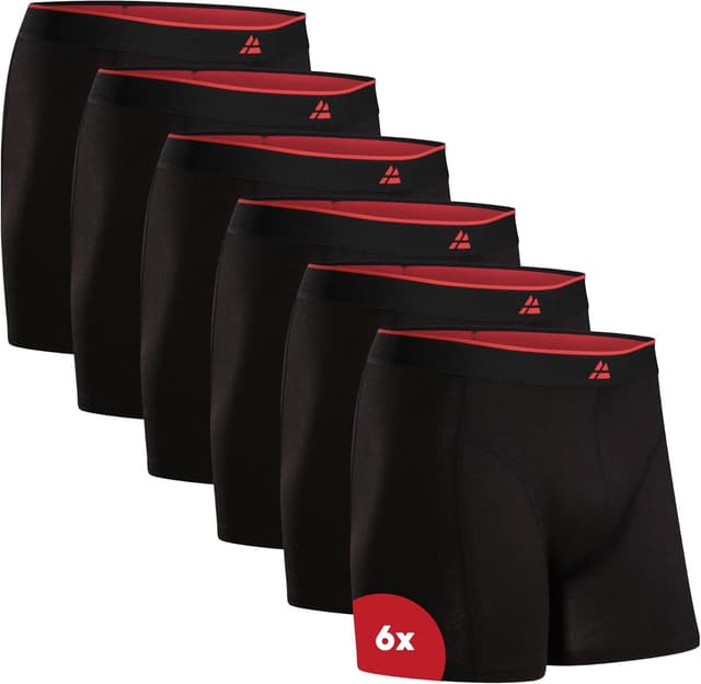 Imagen de DANISH ENDURANCE Bambus Boxershorts Herren 6er Pack 🩲 en OfertitasTOP