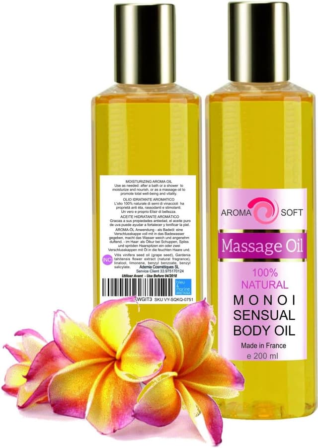Detalle 2 de Olio massaggio Fiori di Monoi 200 ml — Cura corpo e relax