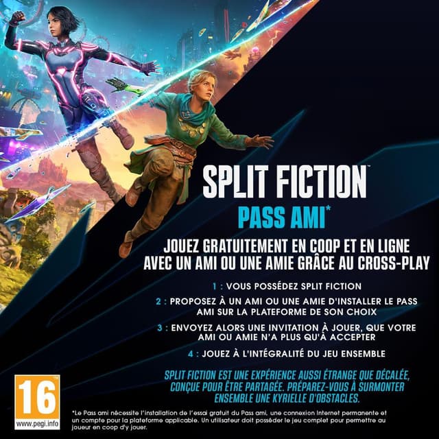 Detalle 2 de Split Fiction PS5 Jeu Vidéo Coopératif