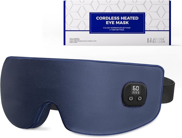 Imagen de Aroma Season Silk Heated Eye Mask 1500mAh 🔆 en OfertitasTOP