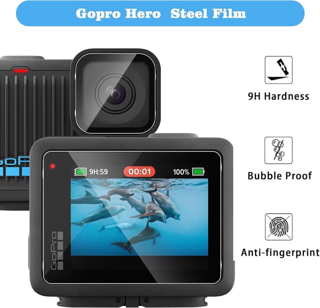 Thumbnail 4 de QULLOO Displayschutzfolie GoPro Hero LIT