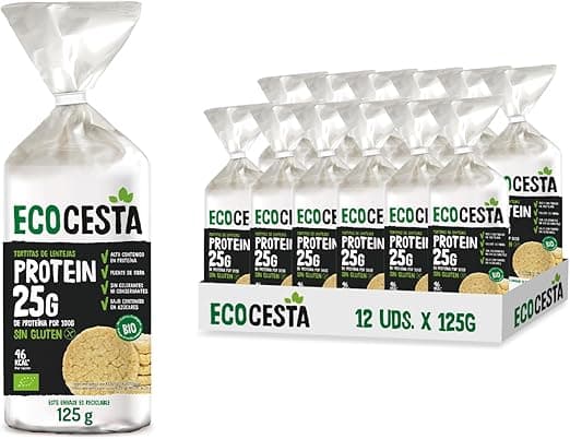 Imagen de ECOCESTA Mejor Cada Día Tortitas de Lenteja 🌿 12U, Sin Gluten en OfertitasTOP