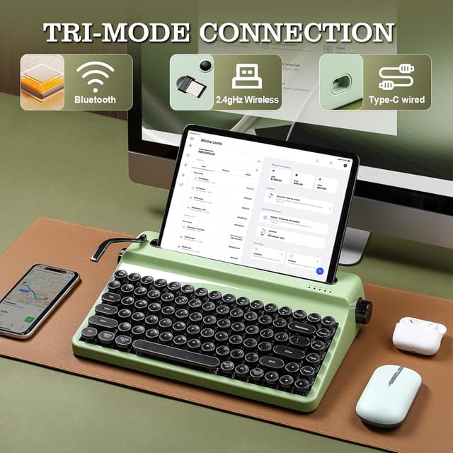 Thumbnail 4 de YUNZII QL75 Funk Tastatur mit 2,4GHz