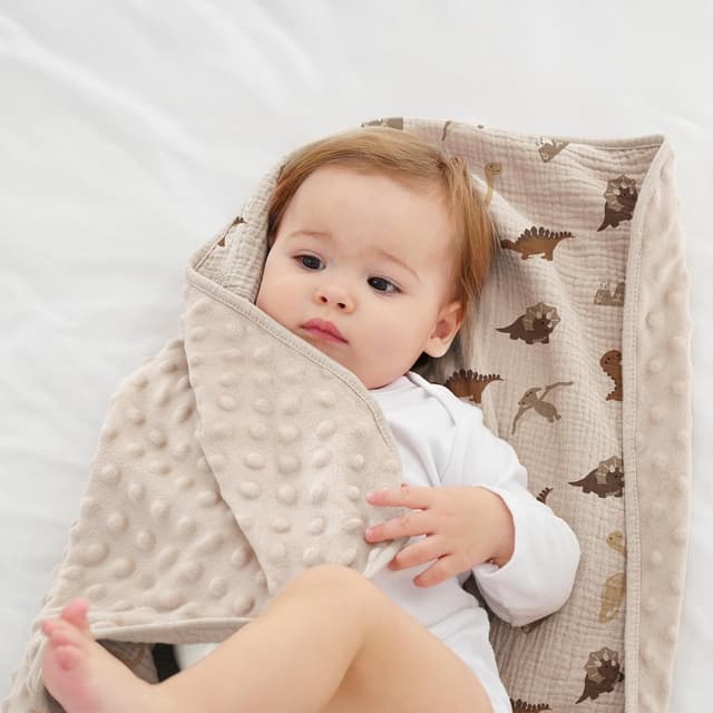 Thumbnail 4 de Susurration Babydecke 75x100 cm Weiche Krabbeldecke