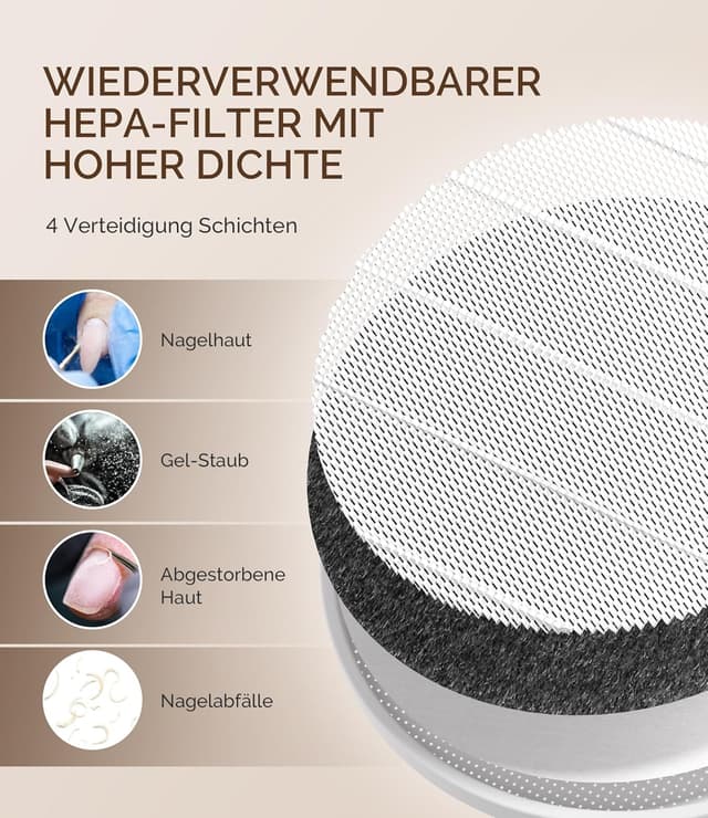 Detalle 1 de MelodySusie HPro Nagelstaubsauger đ