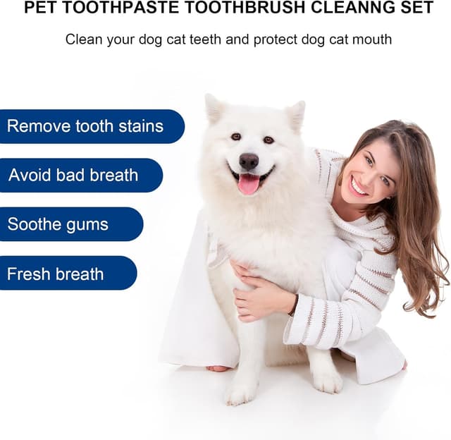 Thumbnail 1 de Dog Toothbrush and Toothpaste Kit for Pets