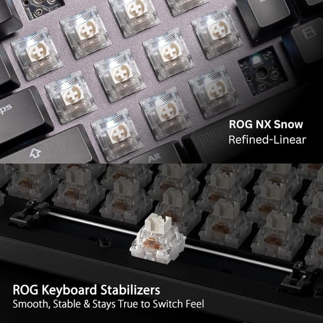 Detalle 1 de ASUS ROG Strix Scope II 96 Wireless mechanical keyboard