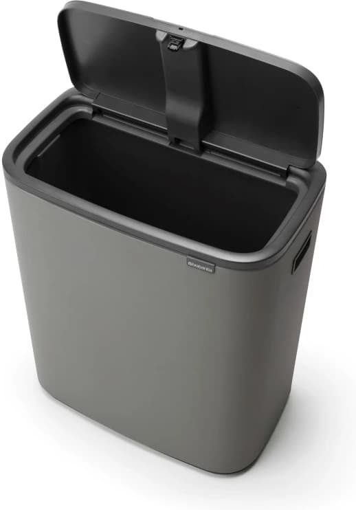Thumbnail 3 de Brabantia Bo Touch Bin 60 L Mineral Concrete Grey 🗑