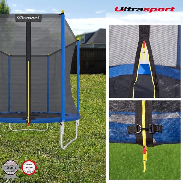Thumbnail 6 de Ultrasport Uni-Jump trampoline extérieur 244 cm 🤸