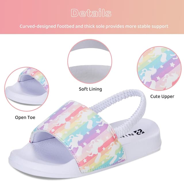 Detalle 2 de WateLves Toddler Water Slides & Sandals for Swim, Beach & Pool Days