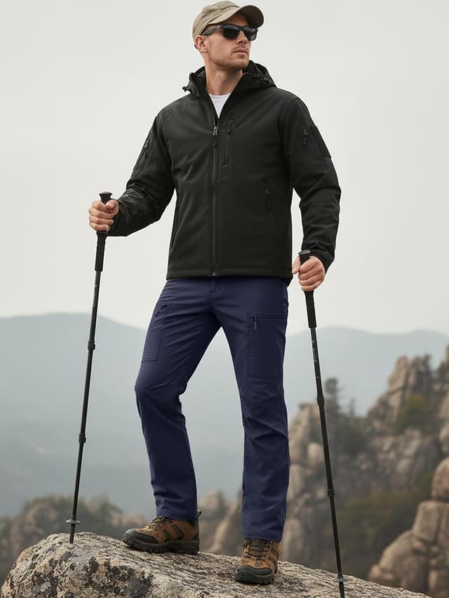 Thumbnail 2 de MAGCOMSEN Men's Outdoor Cargo Trousers Quick Dry