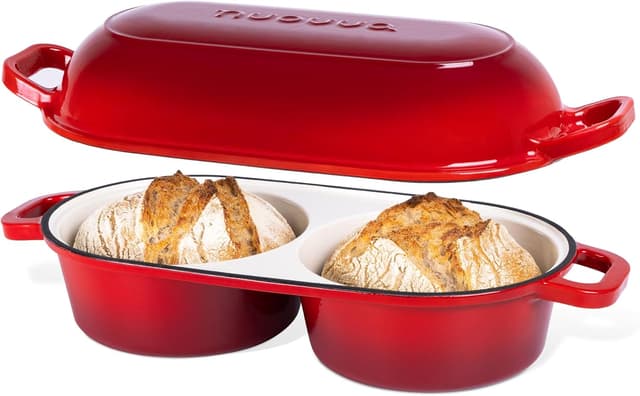 Imagen de Nuovva 16.5cm Cast Iron Bread Pot 🍞 en OfertitasTOP