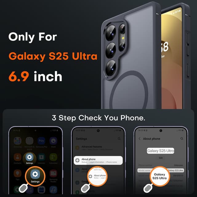 Detalle 2 de TOCOL Samsung Galaxy S25 Ultra 14FT shockproof case