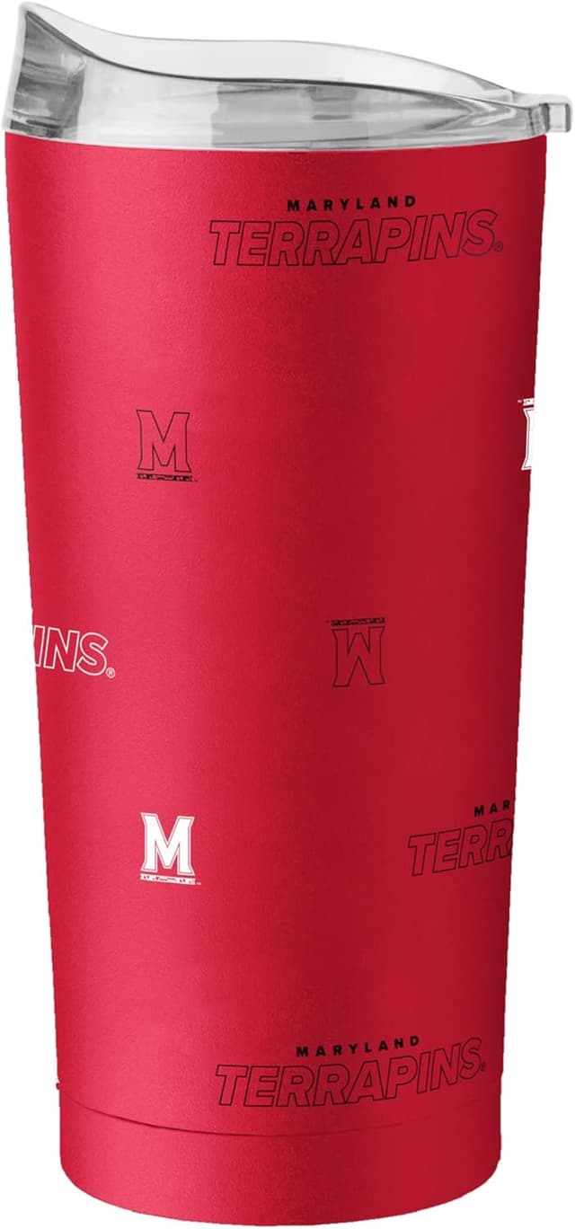 Detalle 2 de Logo Brands NCAA Native Icons 20 oz Double-Wall Vacuum Insulated Stainless Steel Tumbler
