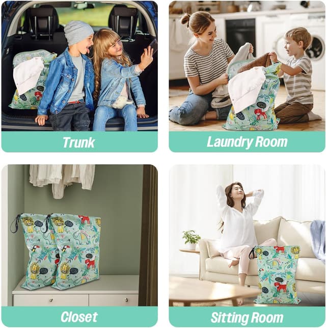 Thumbnail 4 de Dizdvizd 2-Pack Laundry Bags 60x45cm