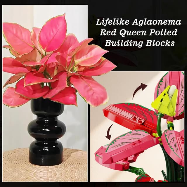 Thumbnail 4 de HiWEEGO Flowers Botanicals Bonsaï 782 pièces