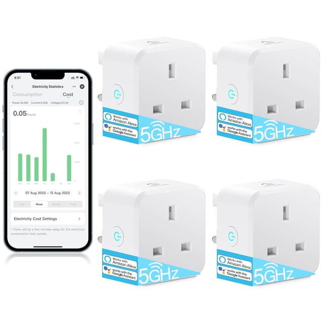 Detalle de EIGHTREE 5GHz Smart Plug 13A with energy monitoring ๐