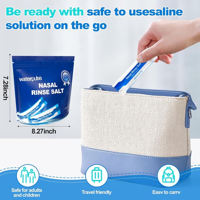 Thumbnail 5 de Waterpulse Neti pot Sal 120 sobres 🧂