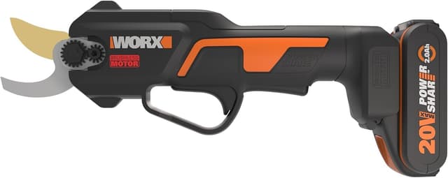 Detalle de WORX Nitro WG330E cesoie da giardino senza spazzole 20V con taglio fino a 25 mm