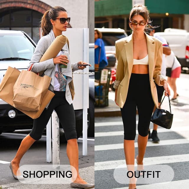 Detalle 2 de FULLSOFT 3-Pack High-Waisted Leggings for Women (Soft Black Yoga Pants)