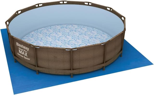 Detalle de Bestway 58002-6 tappetino base per piscina fuori terra fino a 366 cm (3,96 x 3,96 m)