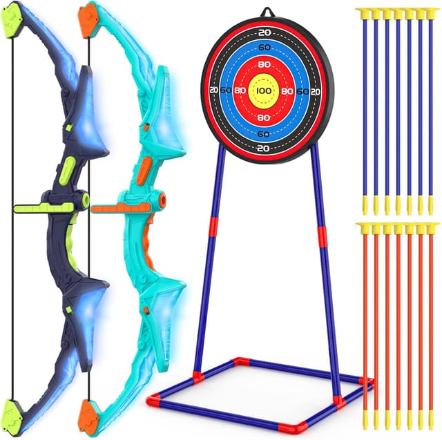 Imagen de 2-Pack Bow and Arrow Set 14 Arrows en OfertitasTOP