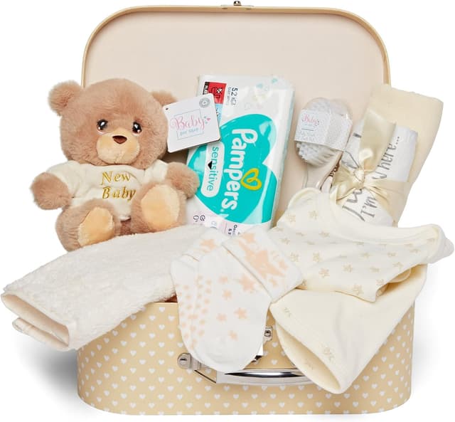 Detalle de Baby Box Shop Premium Baby Shower Hamper 29.5cm