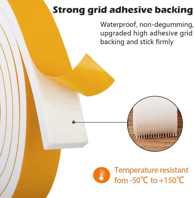 Thumbnail 1 de Dichtungsband Türdichtung selbstklebend 6×3 mm, 20 m