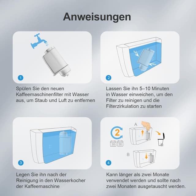 Thumbnail 6 de Mutital Wasserfilter 6er-Pack für EQ Series