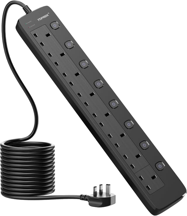 Detalle de TOPREK 8 Way extension lead 5m