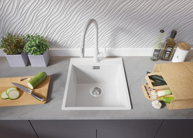 Thumbnail 5 de PRIMAGRAN Oslo S075 fregadero granito 43x50 cm