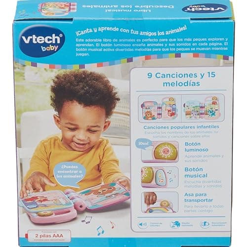 Thumbnail 6 de VTech-Baby Libro Musical Descubre los Animales, +6 meses