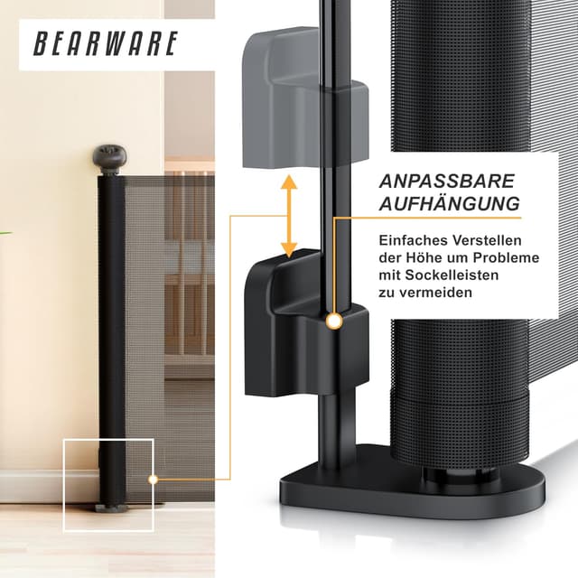 Thumbnail 4 de CSL Schutzgitter Treppe bis 180 cm 🚪